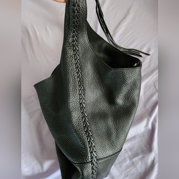 Rebecca Minkoff black unlined hobo - Picture 2 of 8